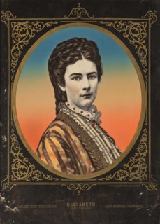 Portrait of Elisabeth of Bavaria, c1870. Creator: Anonymous ().