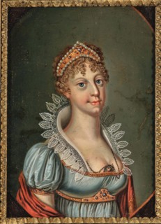 Portrait of the Empress Marie-Louise (1791-1847), c1820. Creator: Anonymous ().