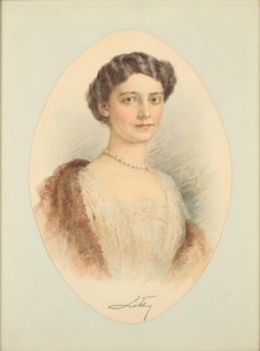 Empress Zita of Austria (1892-1989), Queen of Hungary, 1916. Creator: Pietzner; Carl (1853-1927).