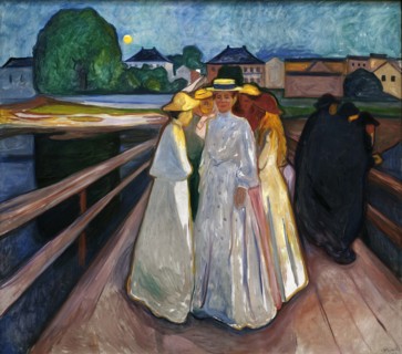 On the Bridge, 1903. Creator: Munch; Edvard (1863-1944).
