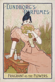 Lundborg's perfumes, 1890s. Creator: Rhead; Louis John (1858-1926).
