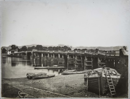 Old Putney Bridge, Putney, Wandsworth, Greater London Authority, 1878. Creator: William O Field.
