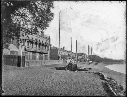 London Rowing Club Boathouse, Putney, Wandsworth, Greater London Authority, 1882. Creator: William O Field.
