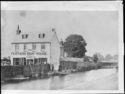 Feathers Boat House, Wandsworth, Wandsworth, Greater London Authority, 1868. Creator: William O Field.