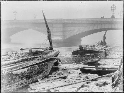 Putney Bridge, Putney, Wandsworth, Greater London Authority, 1884-1899. Creator: William O Field.