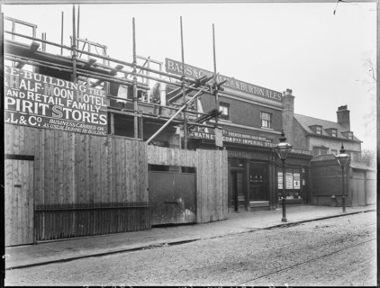 French Horn and Half Moon Hotel, East Hill, Wandsworth, Wandsworth, Greater London Authority, c1900. Creator: William O Field.