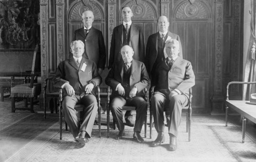 Officers, World Court League, 1916. Creator: Bain News Service.