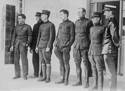 Admiral Jackson & Crew of NC-4, 1919. Creator: Bain News Service.