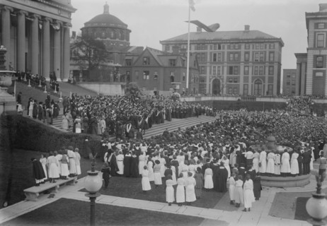 Mercier at Columbia University, 1919. Creator: Bain News Service.
