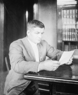 Cyclone Johnny Thompson, between c1910 and c1915. Creator: Bain News Service.