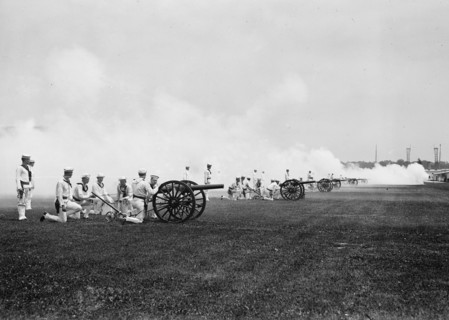 Artillery - Annapolis, 1913. Creator: Bain News Service.