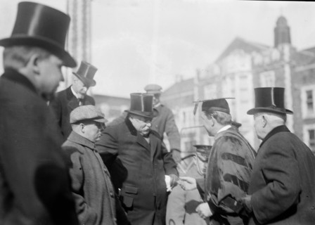 Taft and Dr. Finley, 1912. Creator: Bain News Service.