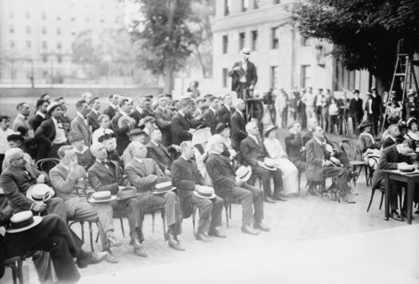 Jefferson unveiling, 1914. Creator: Bain News Service.