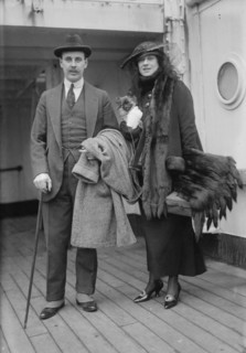 A.J. Drexel Jr. and wife, 1915. Creator: Bain News Service.