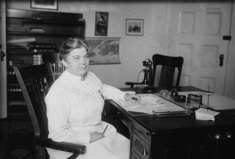 Agnes S. Ward, Principal, between c1915 and 1918. Creator: Bain News Service.