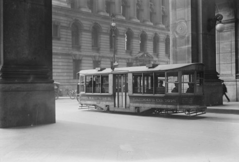 Chambers St. car, between c1915 and c1920. Creator: Bain News Service.