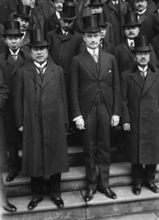 Japanese financiers in New York, 1917. Creator: Bain News Service.