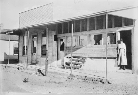 Post Office, Columbus, N.M., 1916. Creator: Bain News Service.