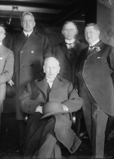 R.A.C. Smith, J.A. Topping, F.B. Dalzell, T.E. Burton, between c1915 and c1920. Creator: Bain News Service.