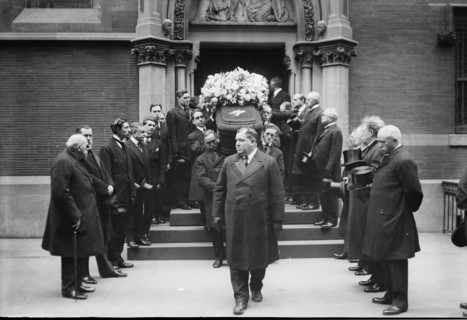 Stengel funeral, 1917. Creator: Bain News Service.