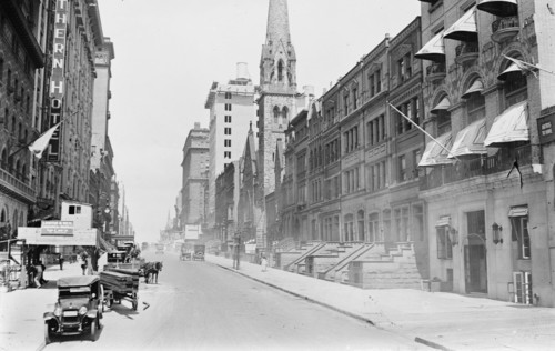 57th West from 6th Ave., 1916?. Creator: Bain News Service.