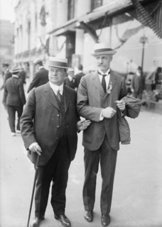 Hiram Warren Johnson & Gifford Pinchot, between c1915 and c1920. Creator: Bain News Service.
