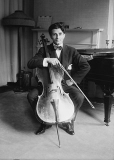 Michael Penha [with cello], between c1915 and c1920. Creator: Bain News Service.