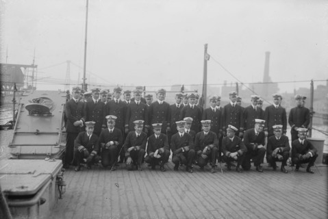 Officers of TENNESSEE, between c1915 and c1920. Creator: Bain News Service.