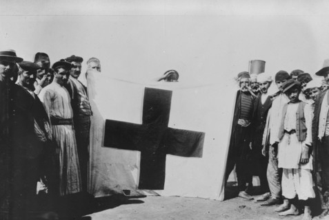 Red Cross, 1915. Creator: Bain News Service.