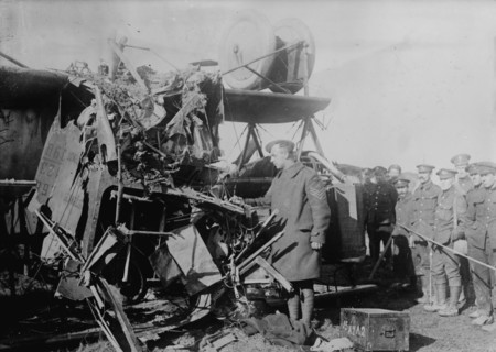 Wrecked "GOTHA", 1917. Creator: Bain News Service.
