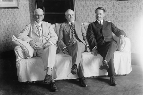 W.L. Chambers, M.A. Knapp, G.W.W. Hanger, 1916. Creator: Bain News Service.