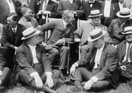 Woodrow Wilson; Champ Clark, between c1910 and c1915. Creator: Bain News Service.