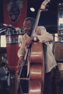 Milt Hinton, (Harlem Stampede), Edinburgh Jazz Festival, 1986. Creator: Brian Foskett.