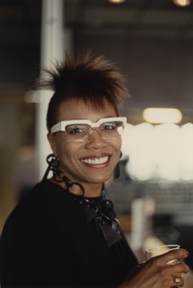 Dee Dee Bridgewater, Jazz Inn Party, Nordwijk, Netherlands, 1989. Creator: Brian Foskett.