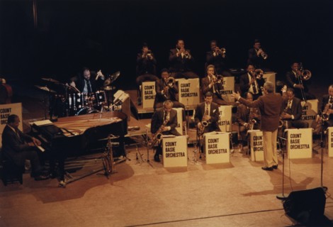 Count Basie Orchestra, Northampton, England, 1989. Creator: Brian Foskett.