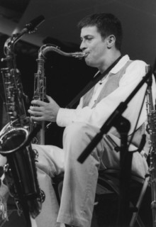 Dave O'Higgins, Brecon Jazz Festival, 1995. Creator: Brian Foskett.