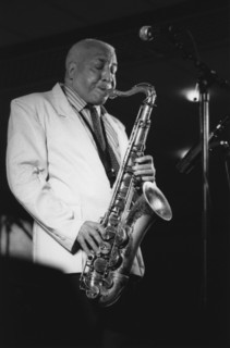 Harold Ashby, North Sea Jazz Festival, Netherlands, 1993. Creator: Brian Foskett.