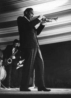 Buck Clayton, Daily Mail Jazz Festival, Belle Vue, Manchester, 1963. Creator: Brian Foskett.