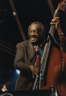 Milt Hinton, North Sea Jazz Festival, Netherlands 1991. Creator: Brian Foskett.