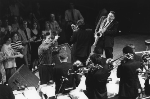 Harry Connick Jnr and Orchestra, Royal Albert Hall, London, 1993. Creator: Brian Foskett.