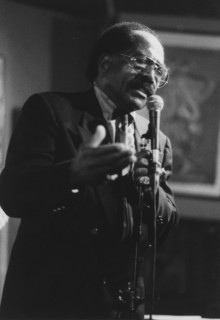 Jimmy Witherspoon, Corn Exchange, Cambridge, 1992. Creator: Brian Foskett.