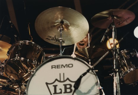 Louis Belson, Benny Carter's Swing America, North Sea Jazz Festival, Netherlands 1991. Creator: Brian Foskett.