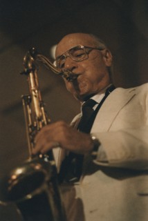 Flip Phillips, The March of Jazz, Clearwater Beach, Florida, 1997. Creator: Brian Foskett.