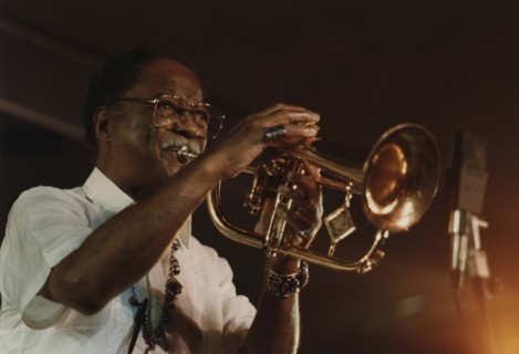Clark Terry, North Sea Jazz Festival, Netherlands, 1991. Creator: Brian Foskett.