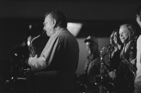 Jerry Dodgion, The March of Jazz, Clearwater Beach, Florida, 2000. Creator: Brian Foskett.