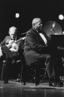 Oscar Peterson, North Sea Jazz Festival, Netherlands, 1995. Creator: Brian Foskett.