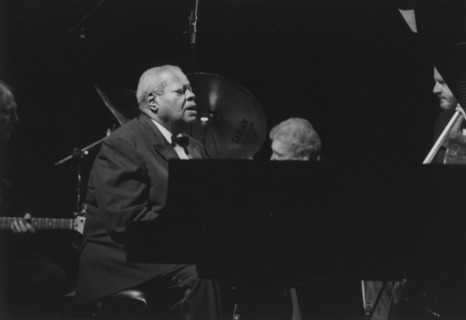 Oscar Peterson, North Sea Jazz Festival, Netherlands, 1995. Creator: Brian Foskett.