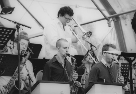 Oxford University Big Band, North Sea Jazz Festival, Rotterdam, Netherlands, 2009. Creator: Brian Foskett.