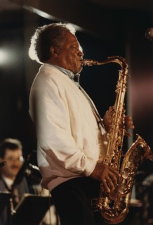 Illinois Jacquet, North Sea Jazz Festival, Netherlands, 1992. Creator: Brian Foskett.