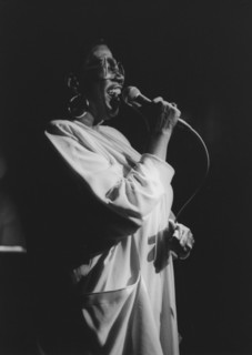 Irene Reid, Count Basie Orchestra, London 1990. Creator: Brian Foskett.